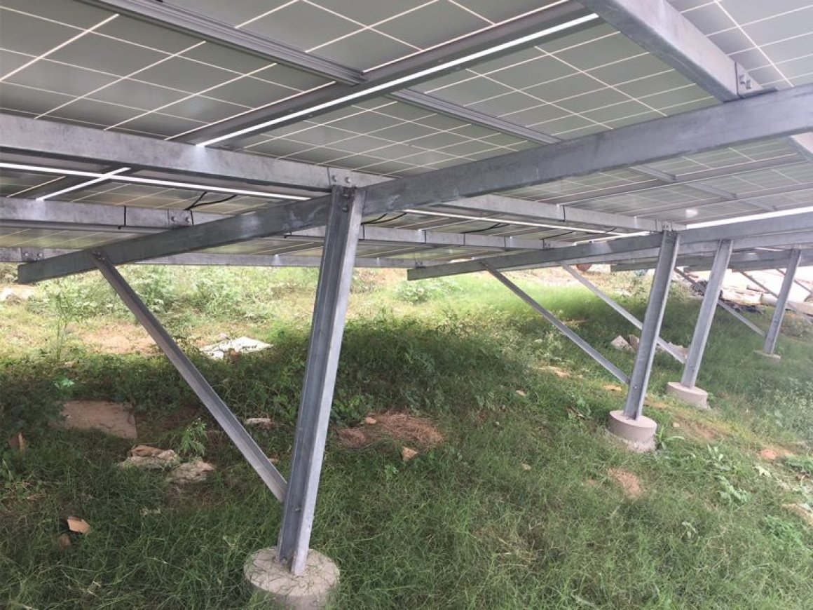 Ground Mount GI Structure