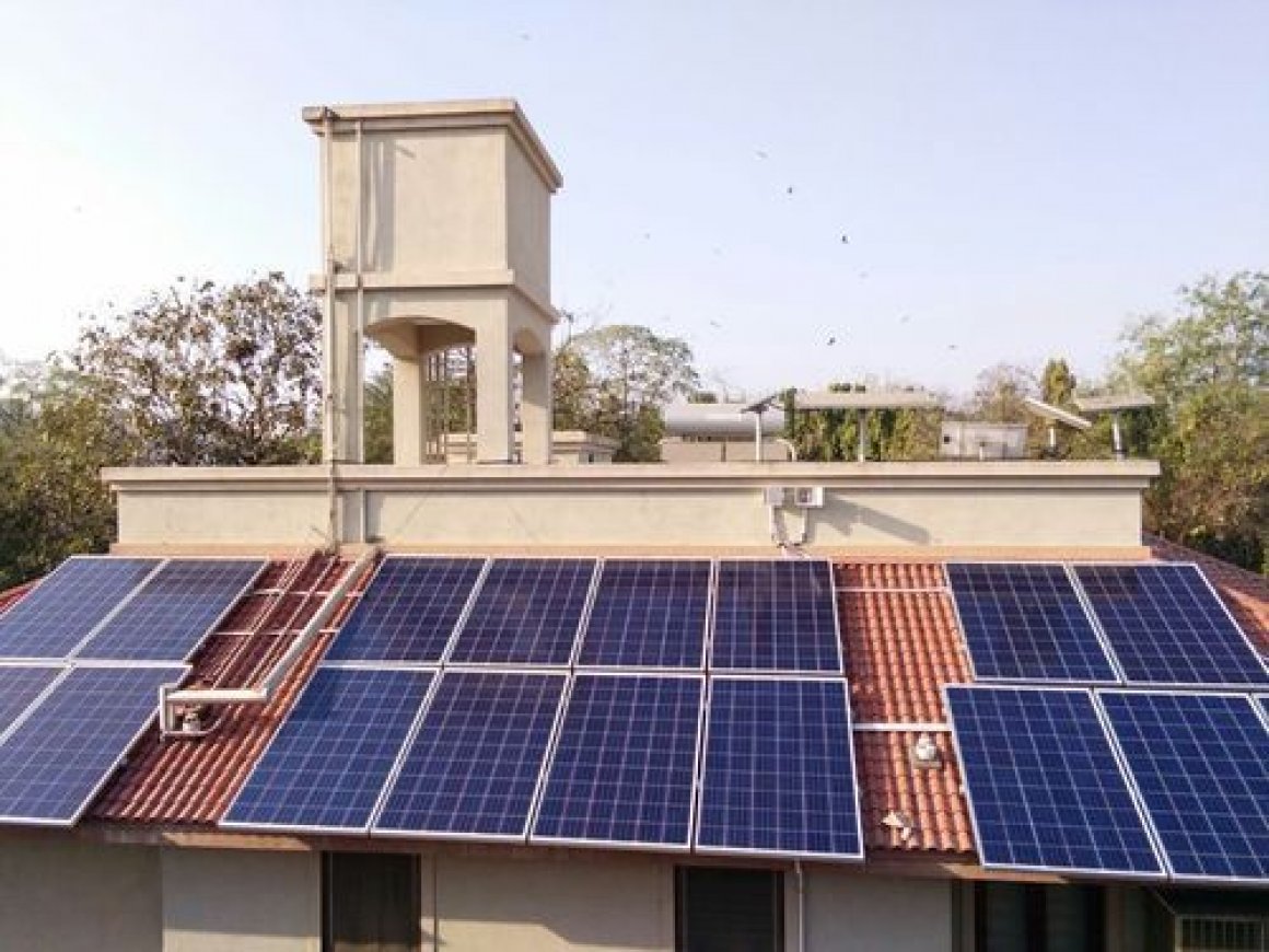 Tin Shade Solar Panel Structure