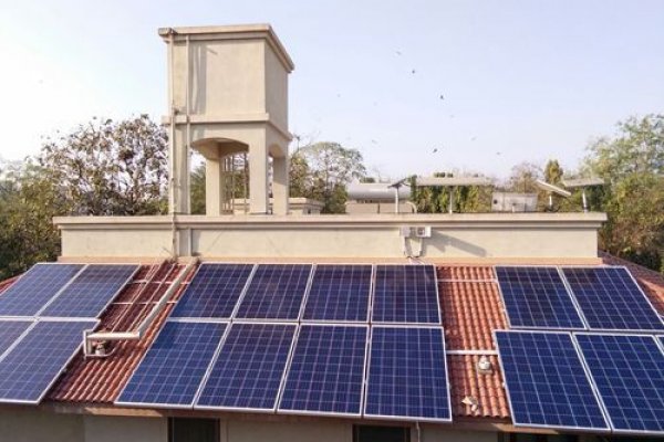 Tin Shade Solar Panel Structure